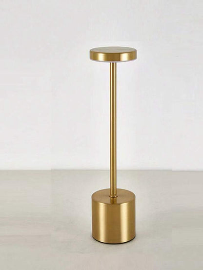 مصباح طاولة LED ستايل نورديك - متعدد الألوان وقابل لإعادة الشحن