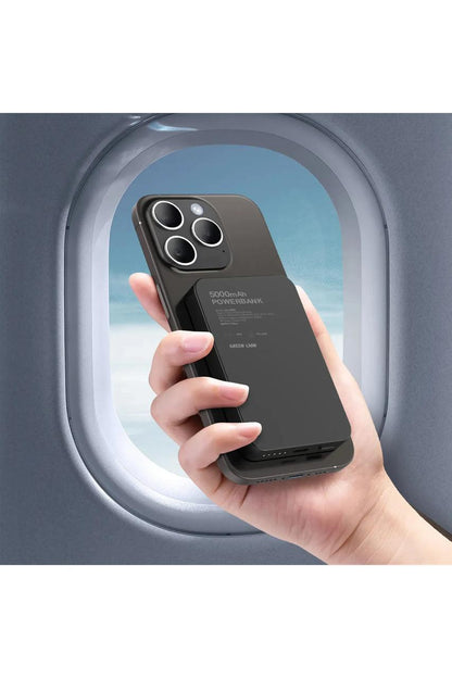 بطارية محمولة GL-MAG5 بسعة 5000 مللي أمبير - متوافقة مع MagSafe