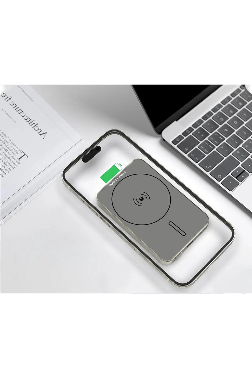 بطارية محمولة GL-MAG5 بسعة 5000 مللي أمبير - متوافقة مع MagSafe