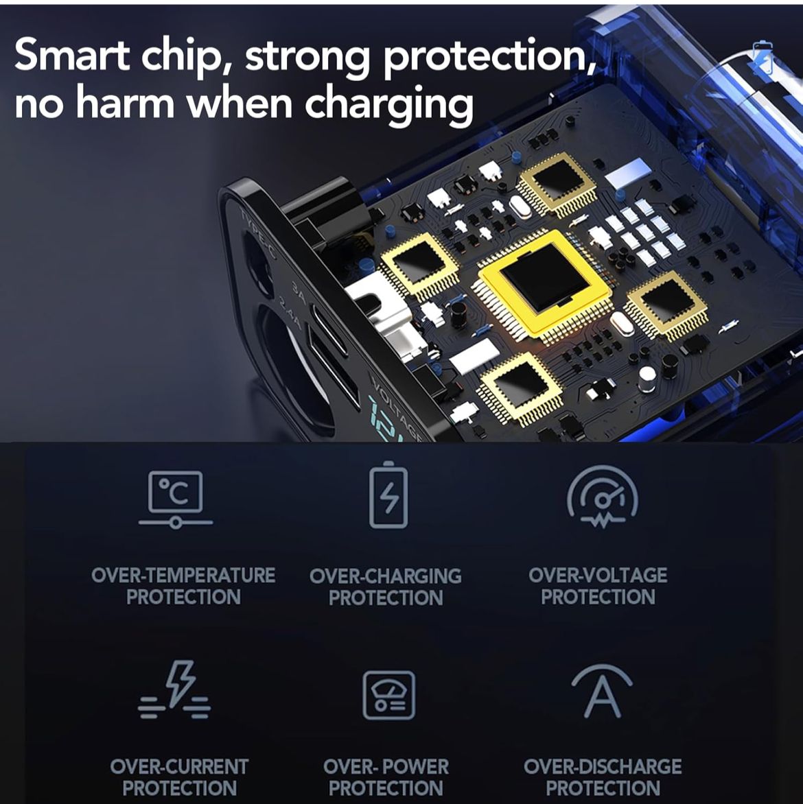 شاحن سيارة قابل للسحب 4 في 1، متوافق مع iPhone 16