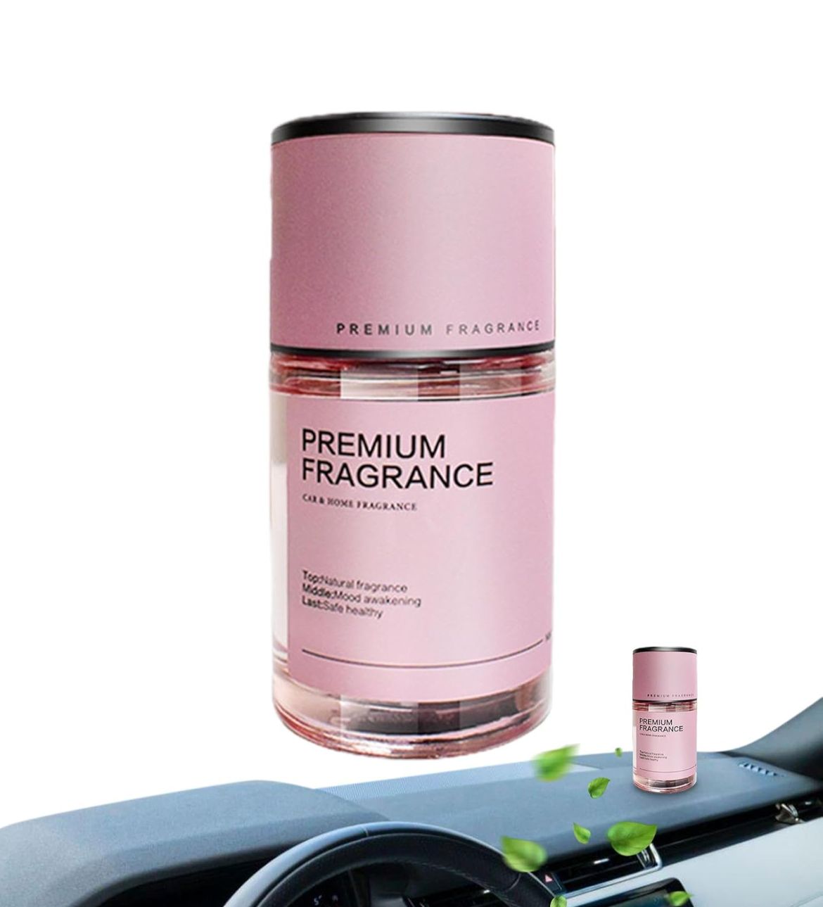زجاجة عطر للسيارة، معطر هواء للسيارة، ناشر عطور خفيف الوزن سعة 160 مل