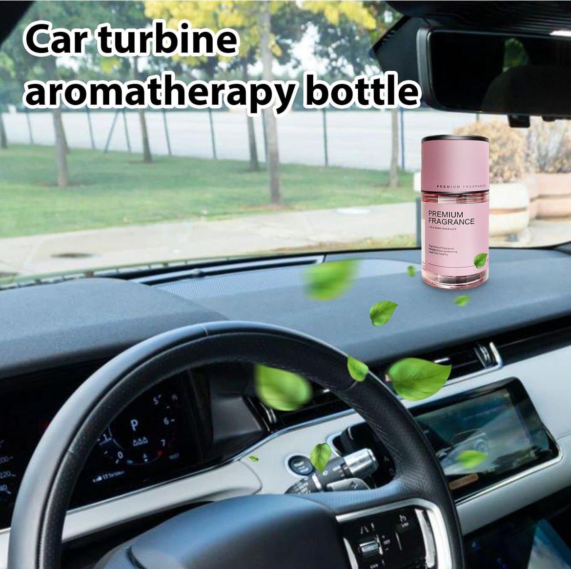 زجاجة عطر للسيارة، معطر هواء للسيارة، ناشر عطور خفيف الوزن سعة 160 مل