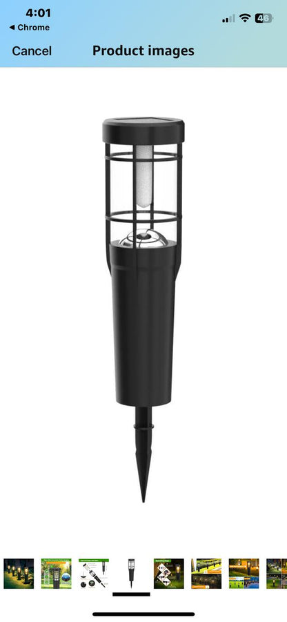 الإضاءة الشمسية الخارجية LED للحدائق