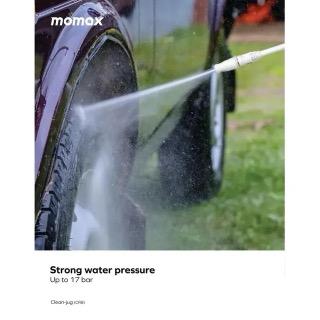مضخة غسيل سيارات محمول 145 واط 15000 مل امبير أبيض موماكس Momax Clean-Jug Portable Pressure Car Cleaner
