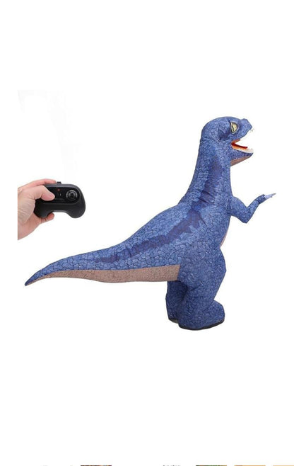 لعبة ديناصور قابلة للنفخ من nino's بطول 3 أقدام بجهاز تحكم عن بُعد للأطفال