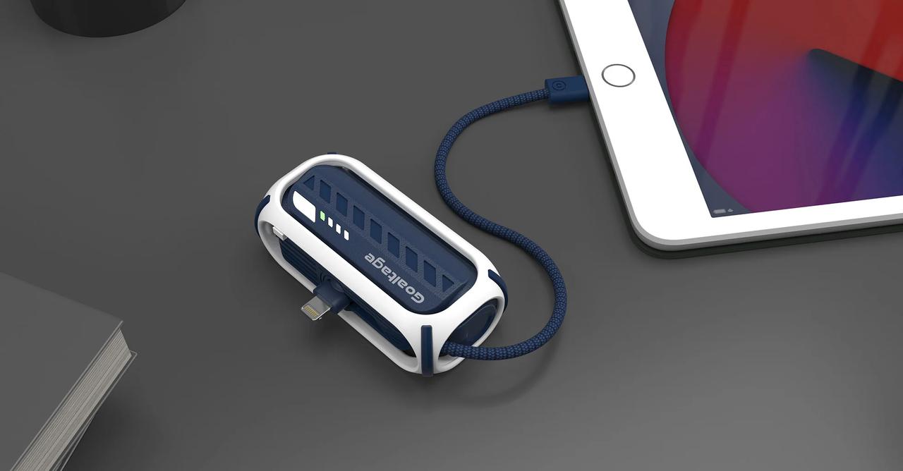 جوالتيج PB08 PulseMini 5K باور بانك بقدرة 22 واط مع كابل مدمج