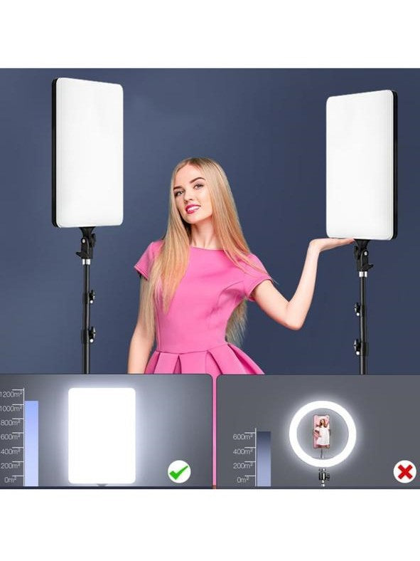 GIFTMAX بانيل إضاءة LED جديدة مقاس 19 بوصة – بـ3 ألوان وقابلة للتعتيم