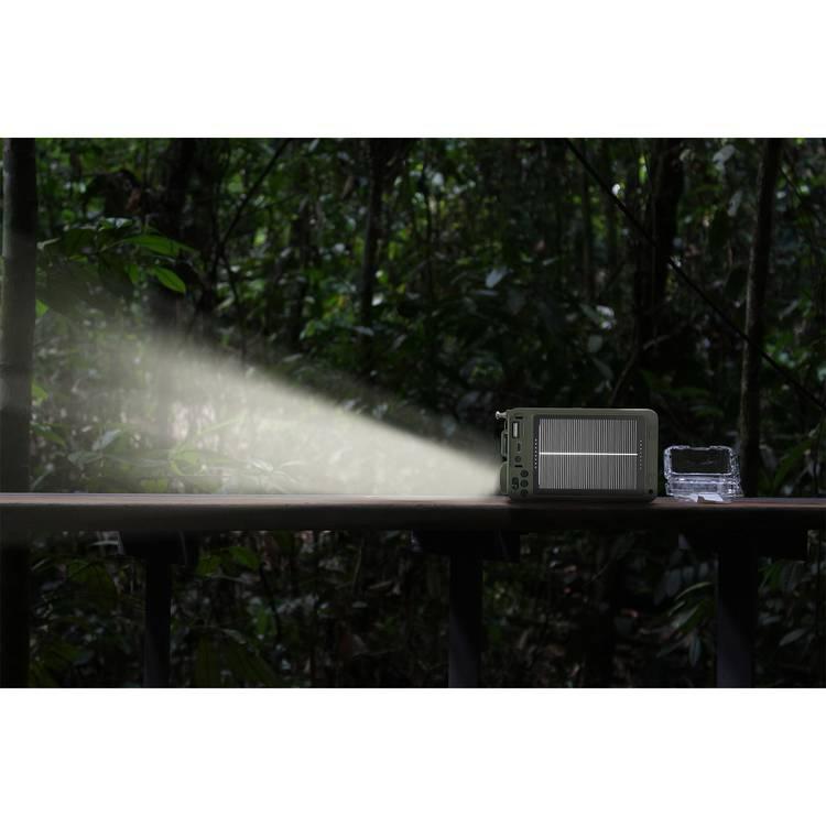 راديو وسماعة بلوتوث Green Lion Vintage Solar Pro مع باور بانك