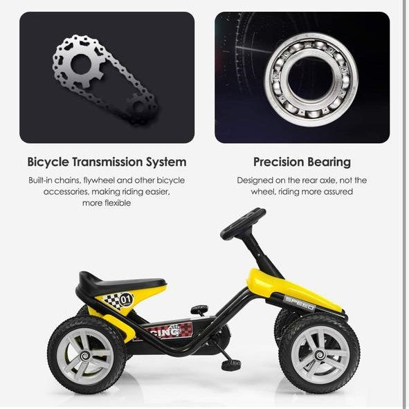 مركبة دواسات للأطفال من COIL – سيارة سباق كارت للأطفال