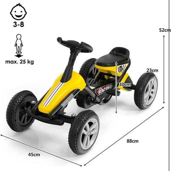 مركبة دواسات للأطفال من COIL – سيارة سباق كارت للأطفال