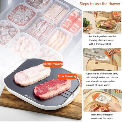 صينية إذابة الطعام للمطبخ المنزلي