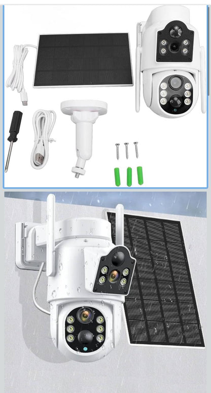 كاميرات المراقبة الخارجية بالطاقة الشمسية من Cryfokt