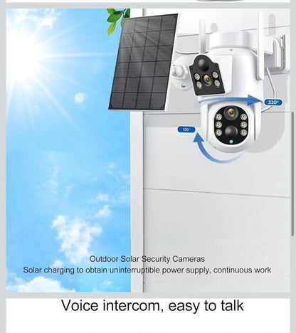 كاميرا مراقبة خارجية متطورة بدقة 12 ميجابكسل (6K)