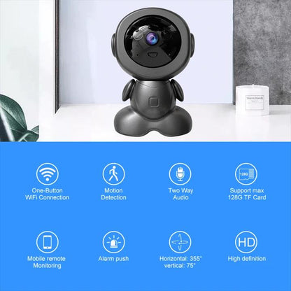 كاميرا واي فاي ذكية للمراقبة المنزلية الداخلية بدقة 1080P