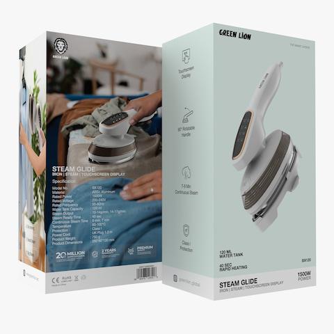 مكواة بخار جرين لاين ستيم جلايد، 1500W، 7-9