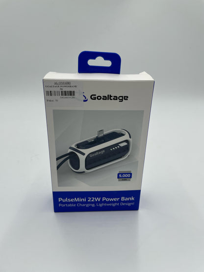 بنك الطاقة Goaltage PB08 PulseMini 5K بقوة 22 واط