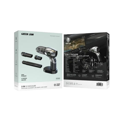 منفاخ ومكنسة 3 في 1 من Green Lion