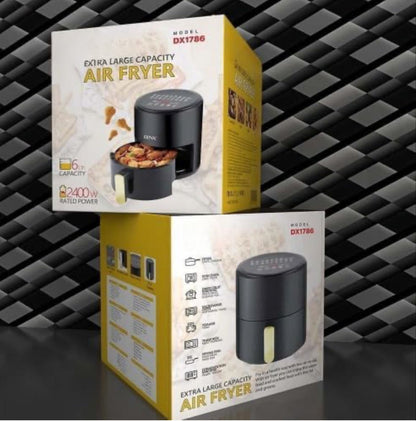 قلاية هوائية صحية بدون زيت – سعة 4 لتر، قدرة 2400 واط