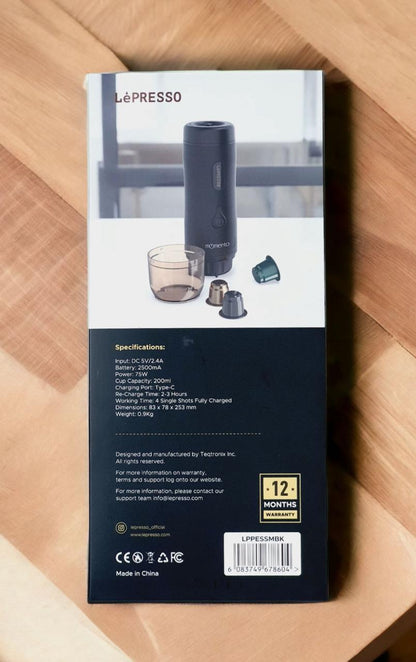 LEPRESSO MOMENTO 2.0 ماكينة إسبرسو محمولة