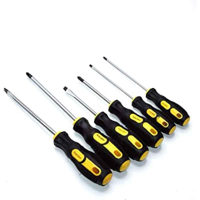 مفك دانيو العريض الممغنط غير القابل للانزلاق (عبوة من 6 قطع)