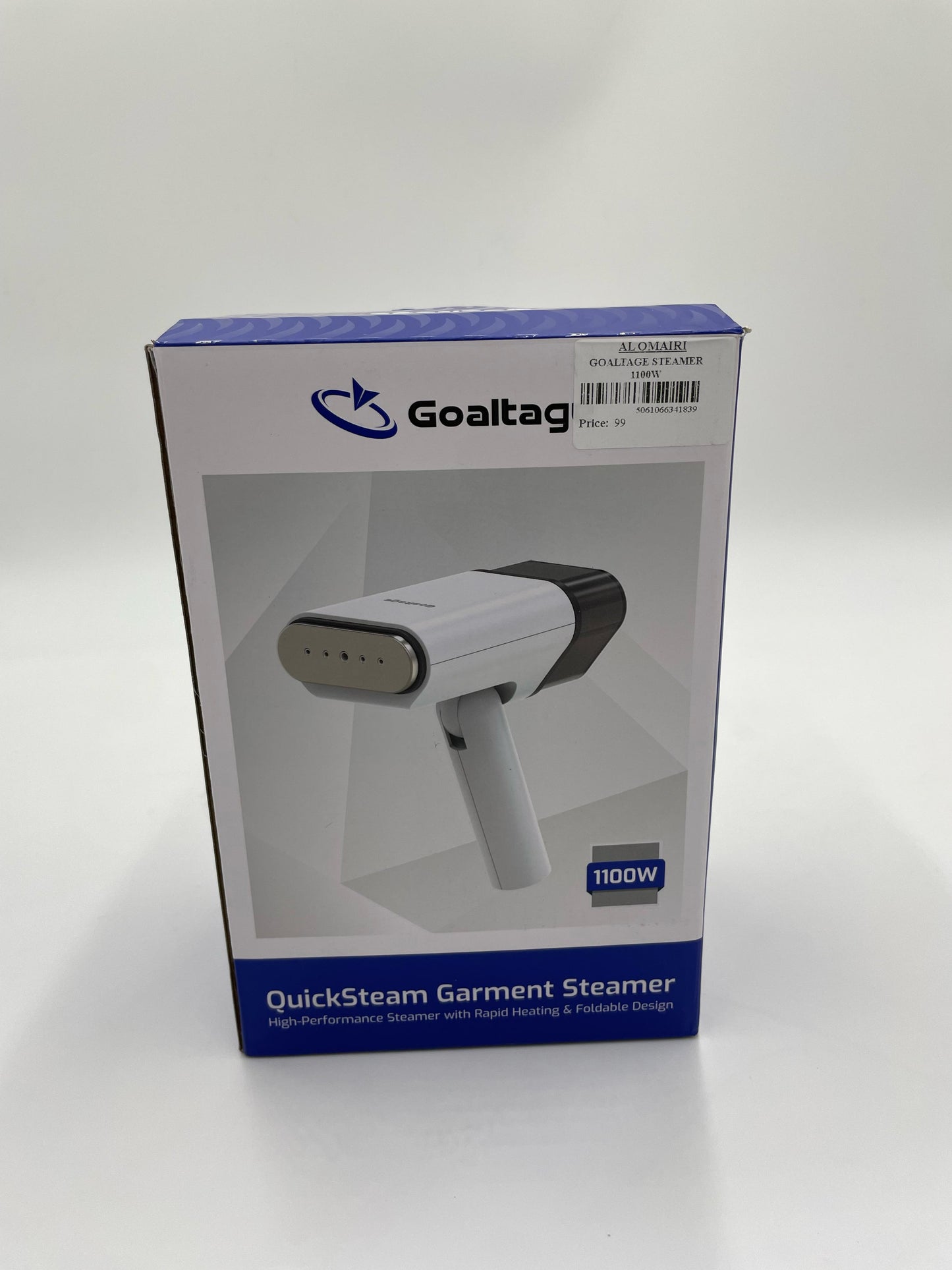 مكواة بخار محمولة للملابس