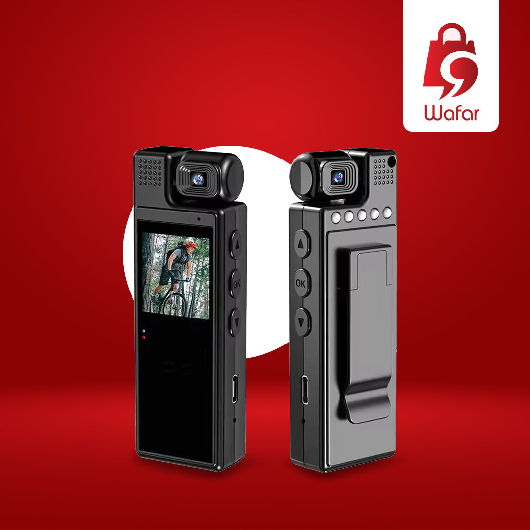 كاميرا رياضية عالية الدقة مع شاشة صغيرة