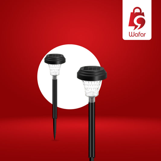 مصابيح ROOR الشمسية للممرات (عدد 2)، ألوان RGB متغيرة + أبيض دافئ