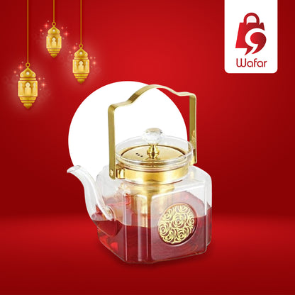 إبريق شاي الزجاجي  DLC