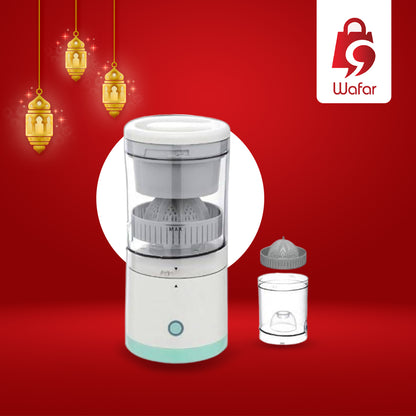 عصارة باردة DLC-36268 – كهربائية USB قابلة لإعادة الشحن لعصر الفواكه (برتقال / ليمون)