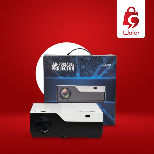 F-Speed ​​M18 Full HD Portable Projector - White